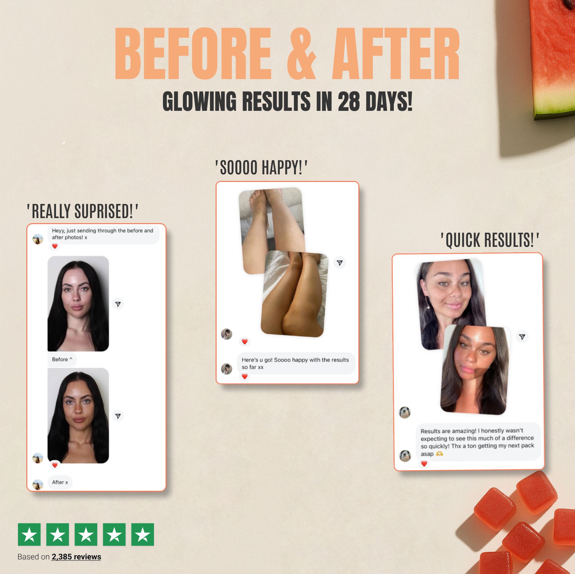 Glow Tanning Gummies