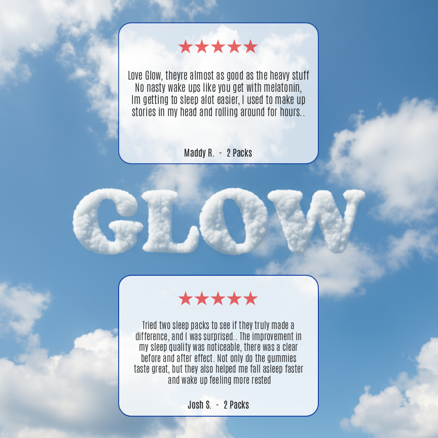 Glow Sleep Saving Gummies