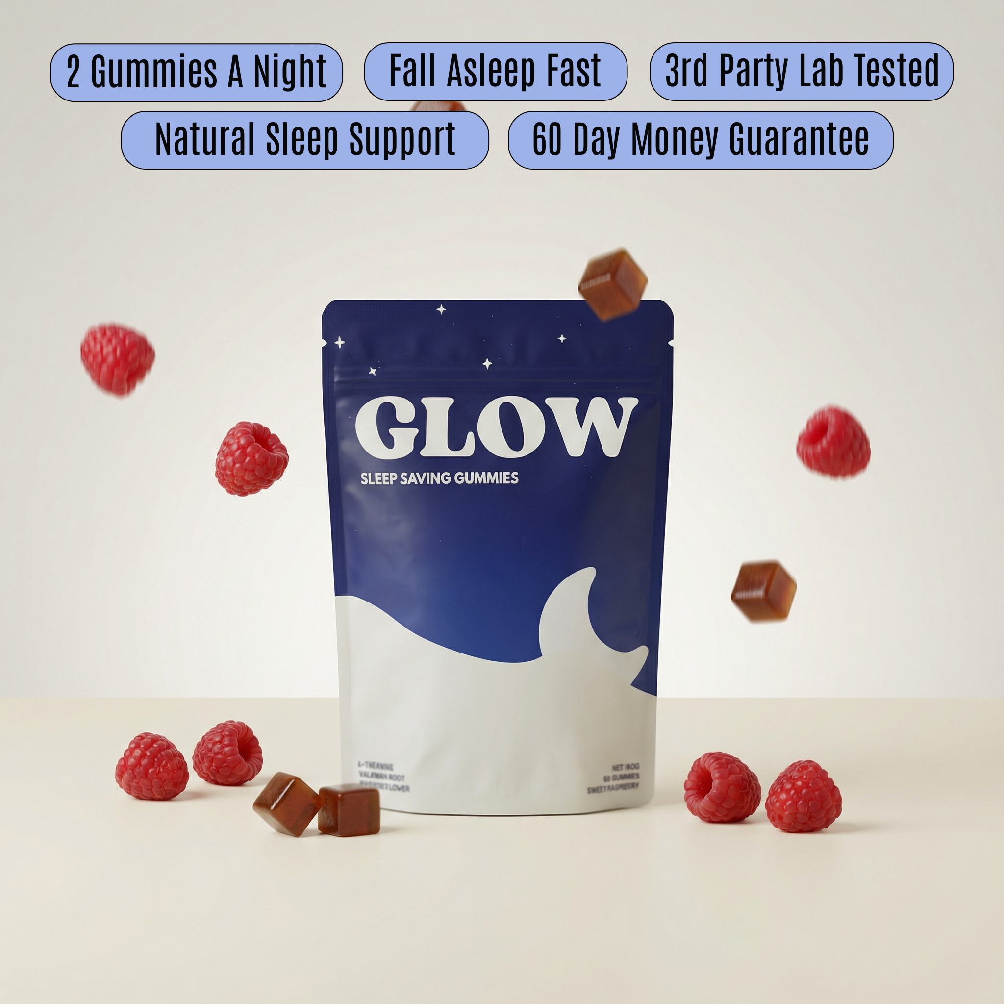 Glow Sleep Saving Gummies