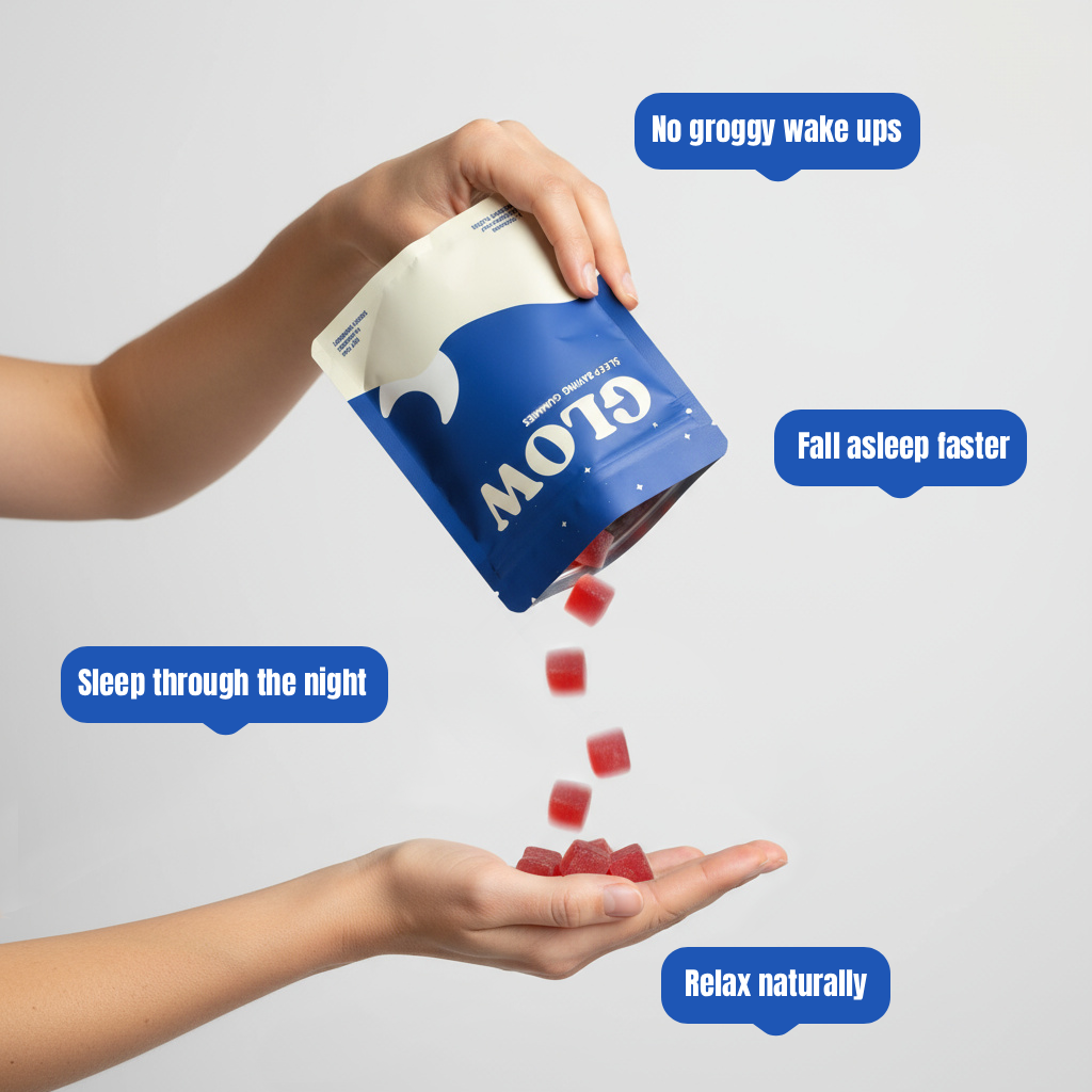 Glow Sleep Saving Gummies